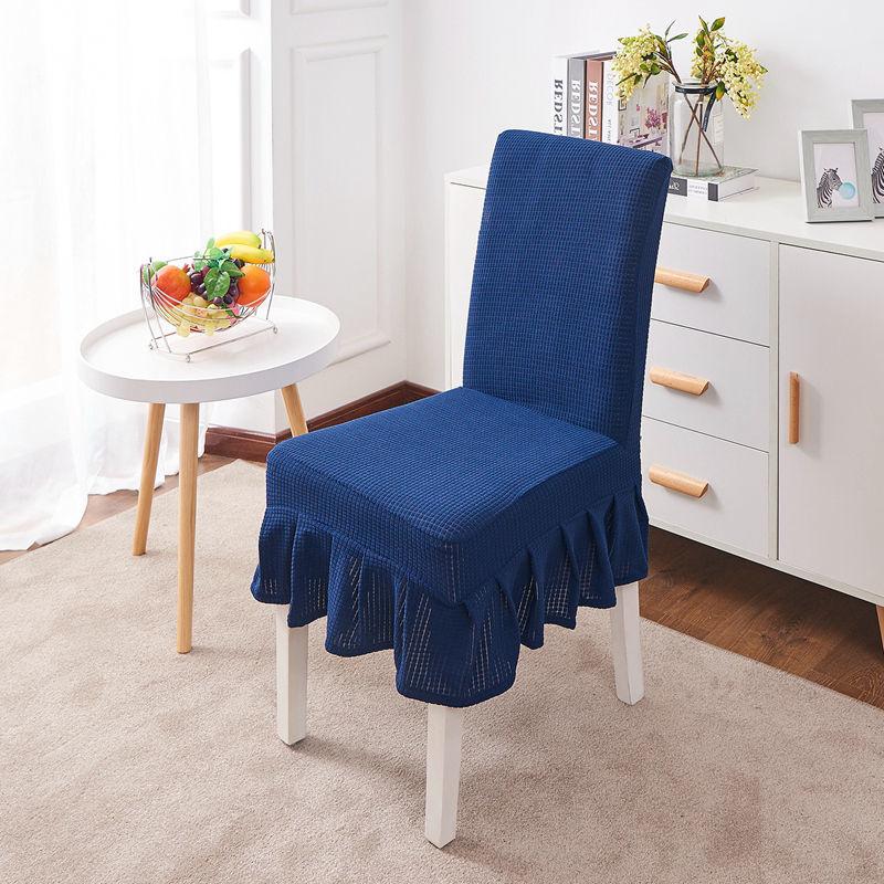 Thick Solid Jacquard Chair Covers Spandex for Wedding Dining Room Office Banquet Housse De Chaise Chair Cover