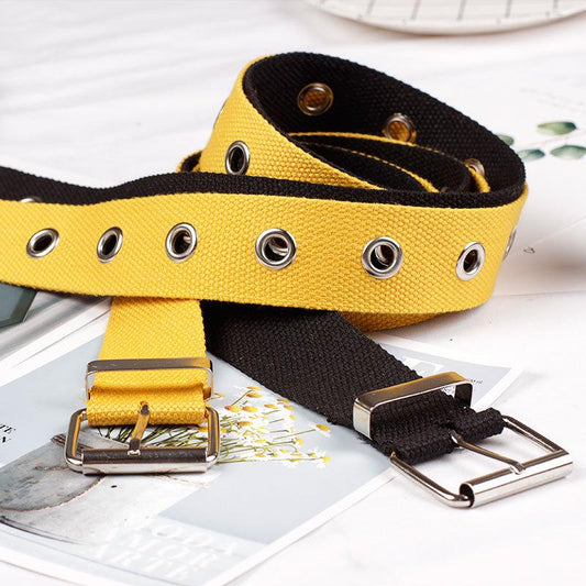 Belt Nylon Canvas Belt Jeans Personality Fashion Ladies Decorative Belt