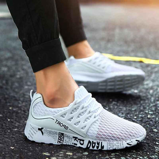 Size 39-44 Summer Men Sneakers Sandals Mesh Breathable Basketball Shoes Shockproof Lightweight Running Shoes Comfortable Deodorant Sport Shoeses