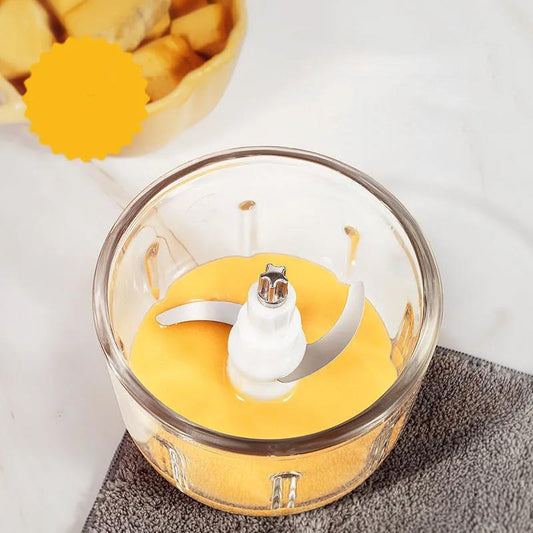 Household Electric Food Supplement Machine Mini Food Machine Squeezing Fruit Juice Stirring Rice Paste Mashing Meat Grinder