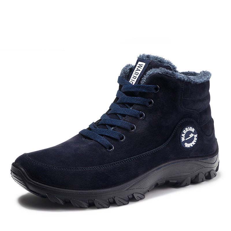 Cotton Shoes Plus Velvet Winter Thickening Warm Casual Men Outdoor Cotton Boots