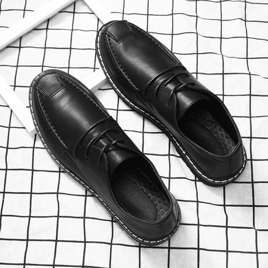 Custom Comfortable Men Pointed Toe Dress Shoes Genuine Low Leather Men's Wedding Shoes Loafers