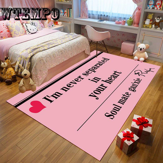 Cartoon Sakura Rug Mat Magic Array Carpet Doormat Antislip Princess Creative Living Room