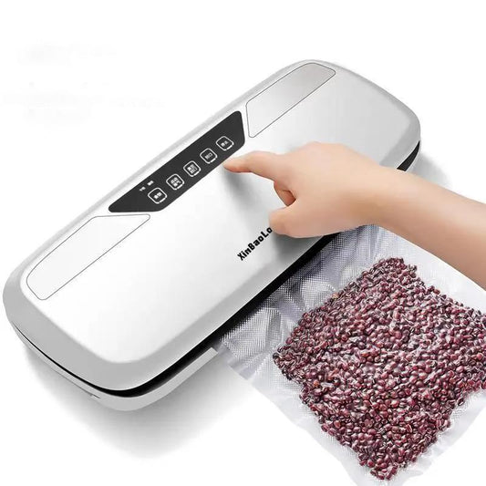 Best Food Vacuum Sealer Automatic Commercial Household Food Vacuum Sealer Packaging Machine Include 10Pcs Bags Fresh-keeping