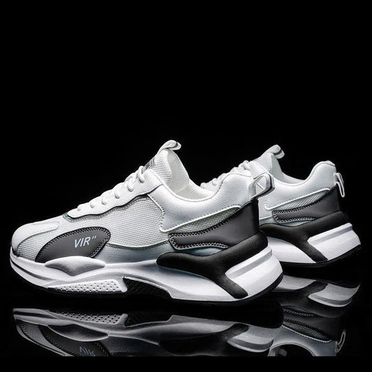 Fall Trend Men's Shoes Breathable Mesh Sneakers All-match Non-slip Men's Casual Old Fashion Shoes