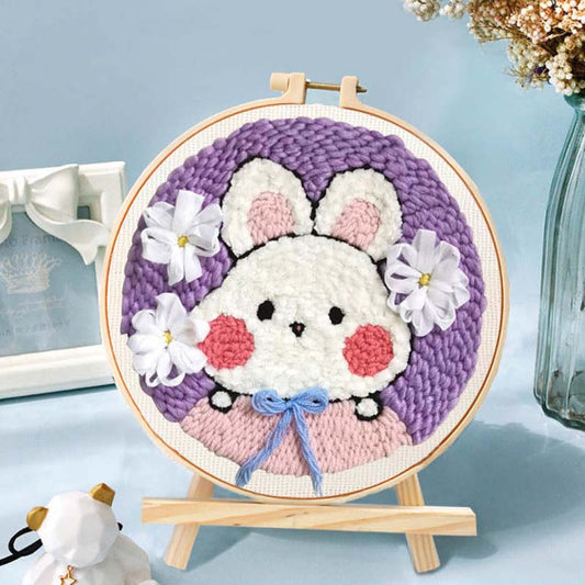 DIY Handmade Material Package Unstitched Without Stand Poke Poke Le Suit Handmade Embroidery