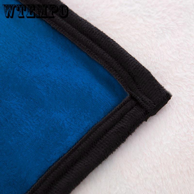 Camping Carpet 3D Football Pattern Tapestry Comfortable Home Blanket Beach Blanket