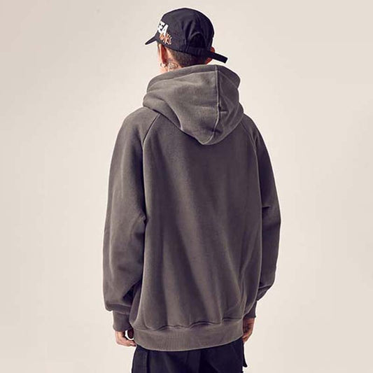 2021 New Sweater Male Autumn and Winter Loose Hooded Student Hoodie Daily Casual Coat
