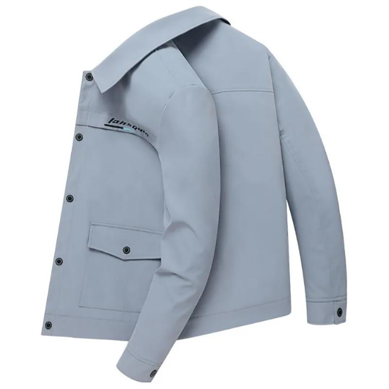 Autumn and Winter Men's Korean Style Handsome Jacket Trend Lapel Men's Trendy Brand Jacket Top Jackets
