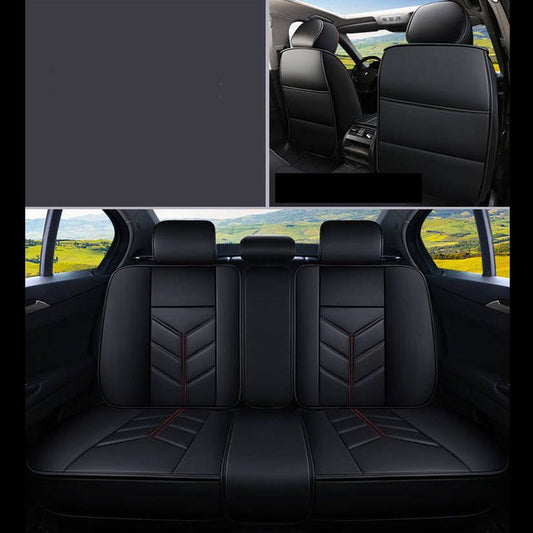 General non-slip five-seater car seat cushion Set of comfortable full-surround leather car cushions