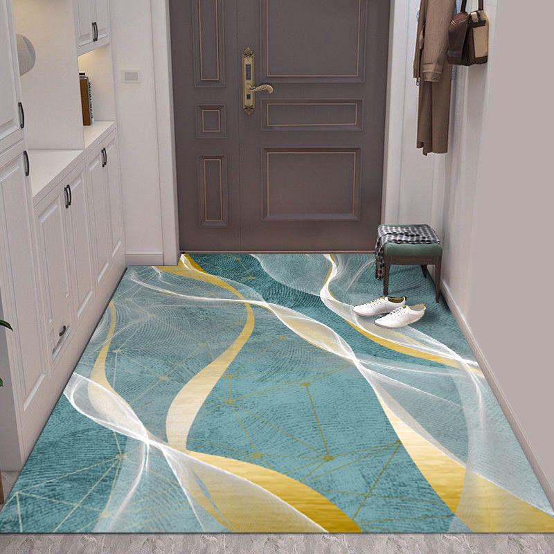 Living Room Door Mat High-end Non-slip Entry Mat Simple Carpet for Bedroom Study