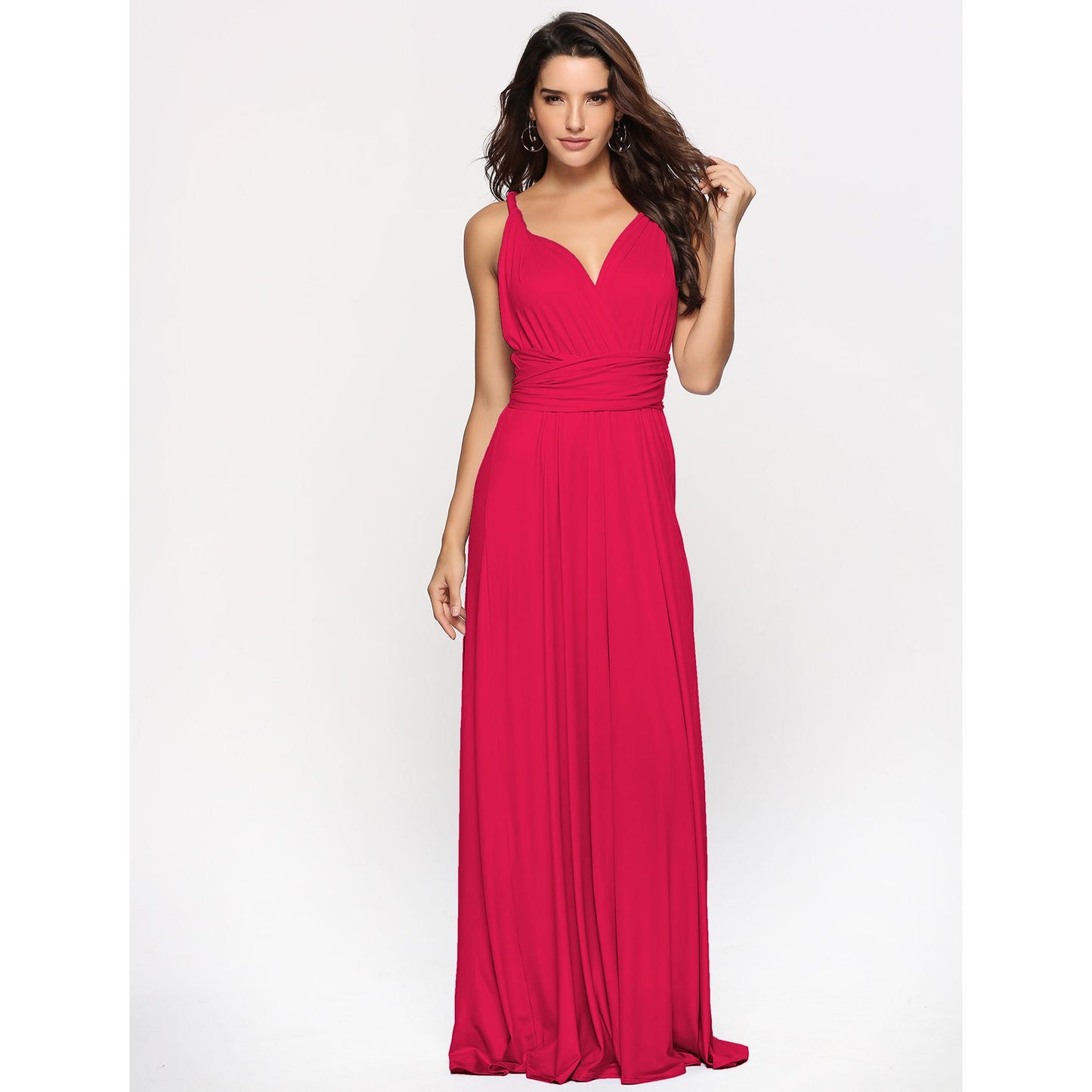 Sexy Women Bandage Long Party Multiway Swing Dress Convertible Infinity Robe Bridesmaids Boho Dress