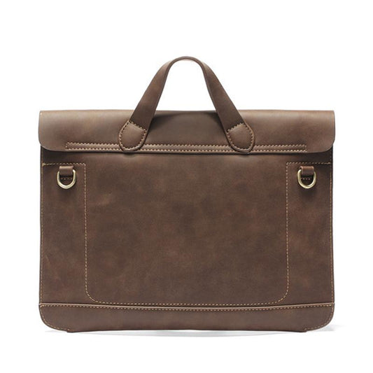 Portable Briefcase Men Business Waterproof Anti-theft Shoulder Crossbody Bags Postman Computer Bag