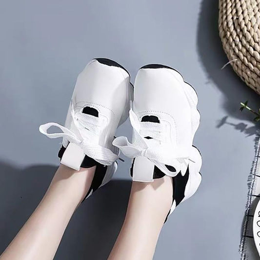 Breathable Sneakers Women Walking Sneakers Comfortable Versatile Platform Travel Running Shoes
