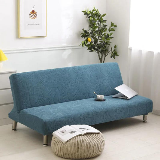 All-Inclusive Universal Cover Folding Sofa Cover Without Armrests Full Cover Fabric Universal Sofa Cover