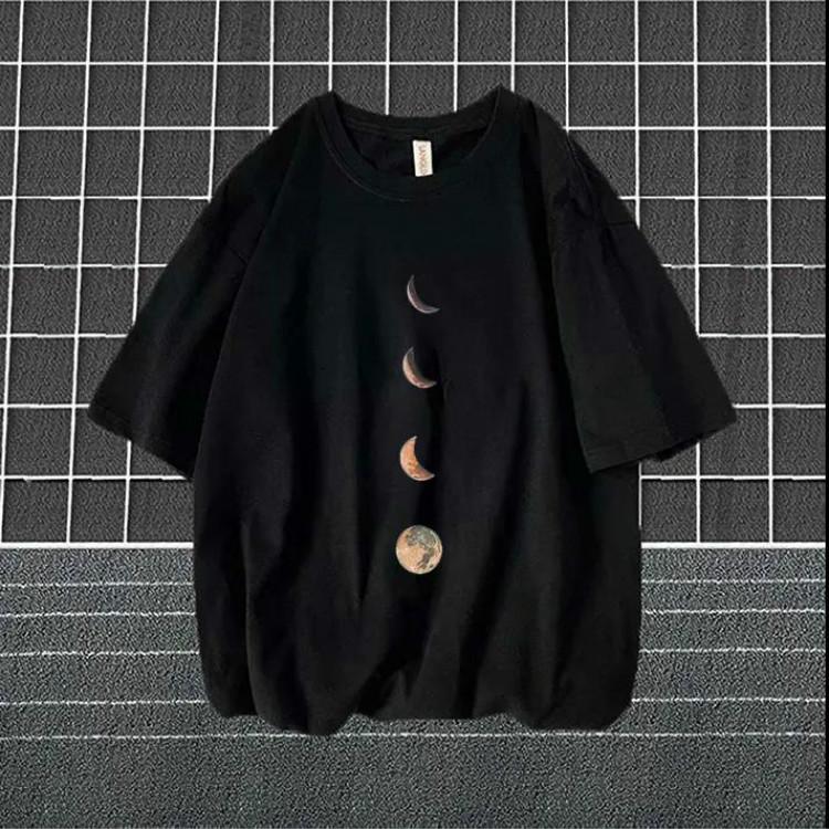 Yin Qing Round Lack Chinese Style Short-sleeved T-shirt Loose Trend on Bf Couples Literary Men's Short-sleeved
