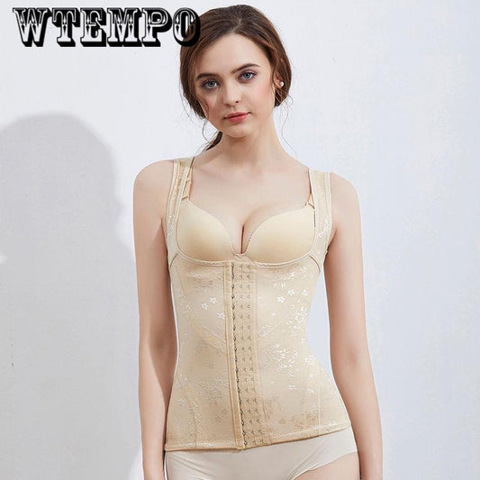 Slimming Vest Female Summer Body Clothing Abdomen with Corset Postpartum Waist Girdle