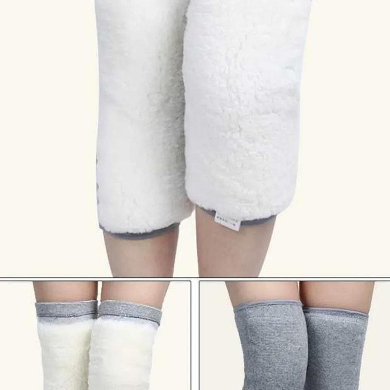 Warm Wind and Cold Four Seasons Imitation Rabbit Fur Knee Pads Air Conditioning Cold Storage Battery Car Knee Pads Men and Women Riding Leggings