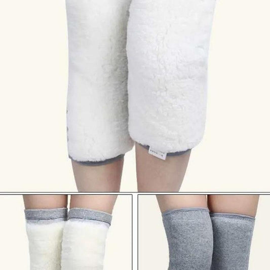 Warm Wind and Cold Four Seasons Imitation Rabbit Fur Knee Pads Air Conditioning Cold Storage Battery Car Knee Pads Men and Women Riding Leggings