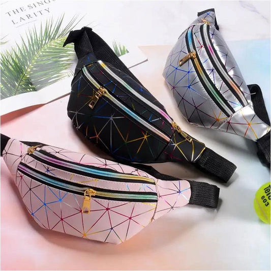 Fashion All-match Waist Bag Ladies Trend Multifunctional Personality Leisure One-shoulder Diagonal Chest Bag