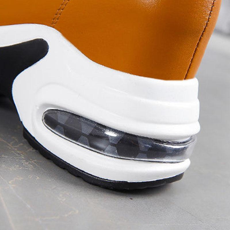 Inner Increase Women's Shoes Summer and Autumn White Shoes Korean Students All-match Casual Shoes Thick-soled Single Shoes