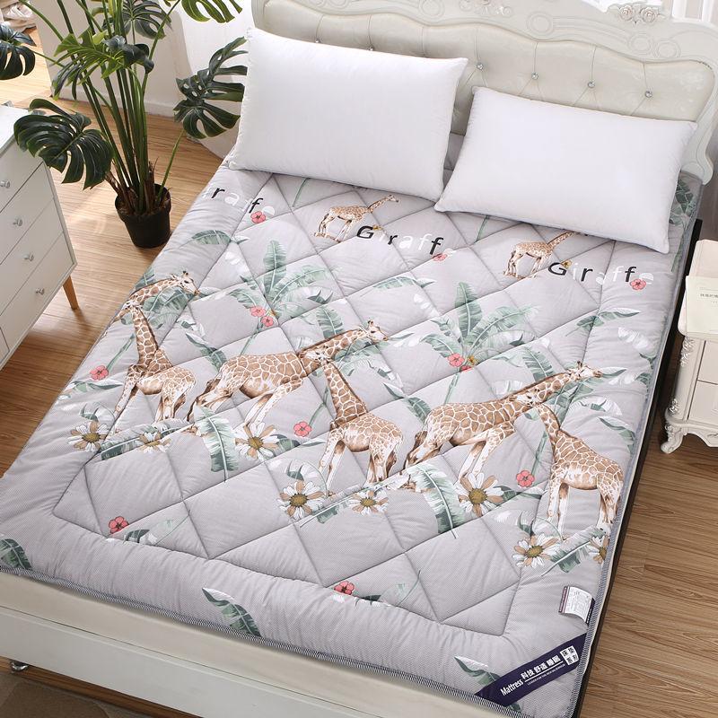 Thickening Plus Velvet Warmth Non-slip Folding Dormitory Mattress Household Sleeping Pad Quilt