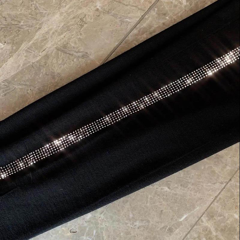 Winter Warmth and Velvet Leggings Women's Outer Wear Is Thin Diamonds Are Thin Buttocks All-match Yoga Pants