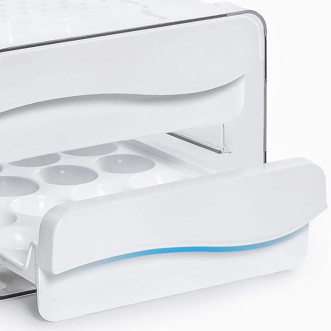 Refrigerator Egg Storage Box Fresh-keeping Box Kitchen Egg Box Finishing Box Large-capacity Special Egg Tray Drawer Type Egg Box