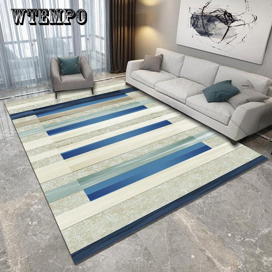 Geometric printed Carpets Simple fashion Bedroom living room carpet Home Large Area Rugs
