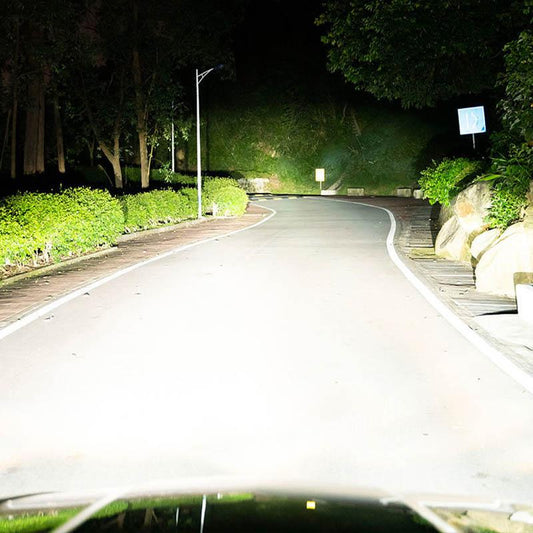 Double-sided Light Car Led Headlight 12V24V Super Bright Spotlight H4 Far and Near Light One Free Modification Ultra Short H1 H3 H7 H8 H9 H11 260W