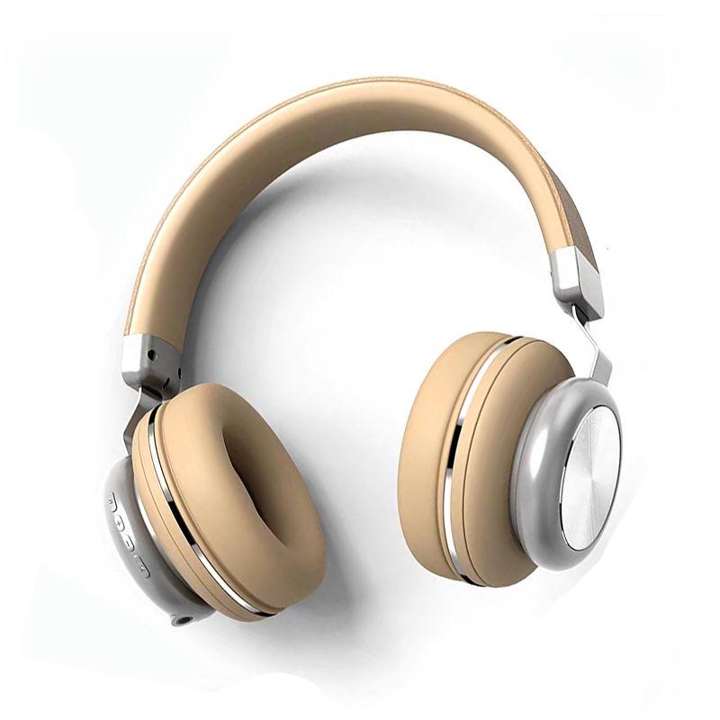 Multifunctional headset Bluetooth headset Headphones Stereo Wireless with Mic FM Radio Earphones