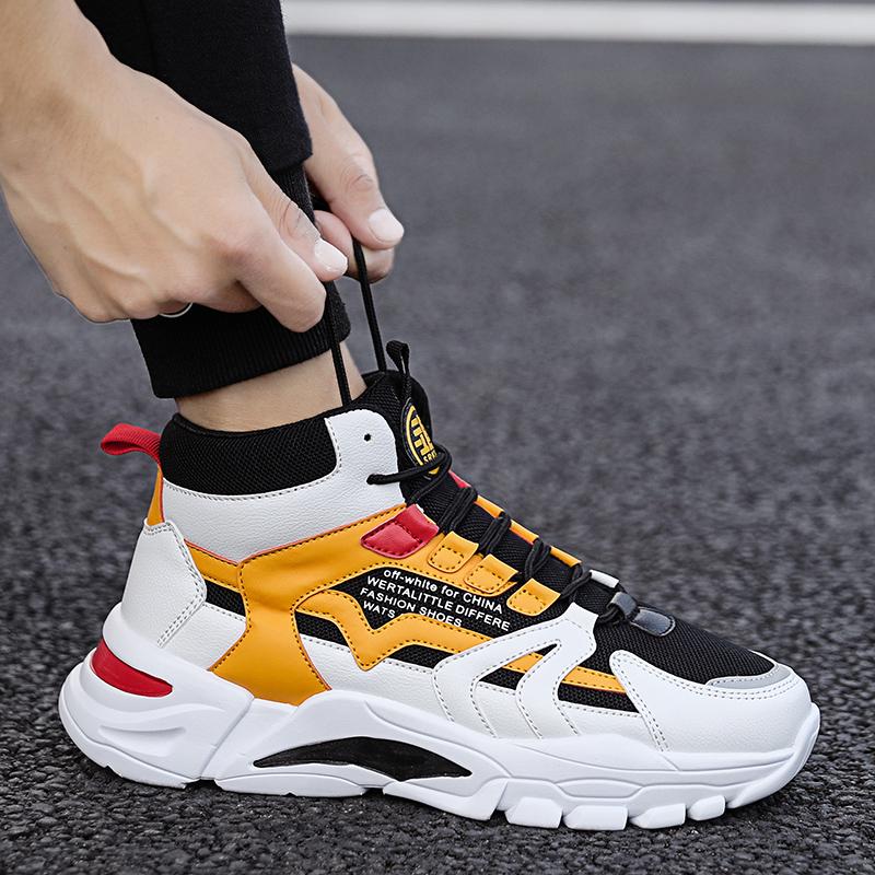 Spring Shoes Men Outdoor Sports Shoes Daddy Shoes Ins Tide Shoes Comfortable Men's Casual Shoes