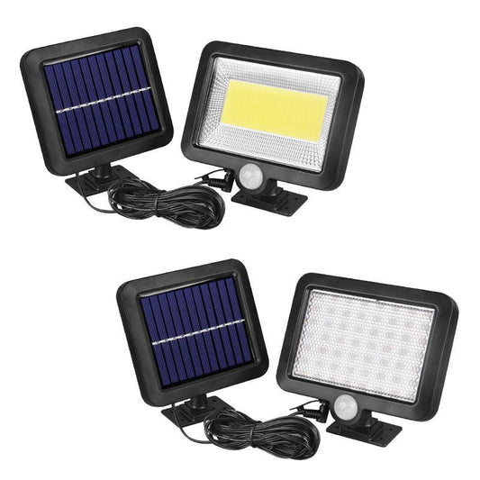 56 LED Solar Lamp Outdoor Waterproof PIR Motion Sensor Solar Powered Wall Lamp