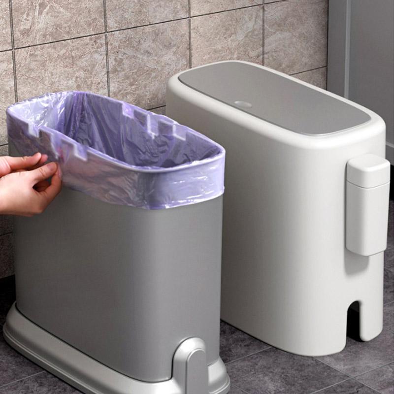 Kitchen Trash Cans Household Toilets Toilets Press Type Narrow Living Room Light Luxury Paper Buckets