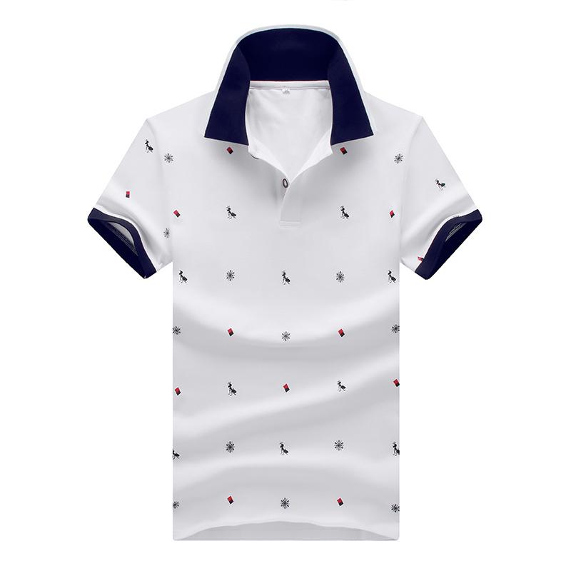 Summer Short-sleeved T-shirt Men's Stitching Men's Trendy Shirt