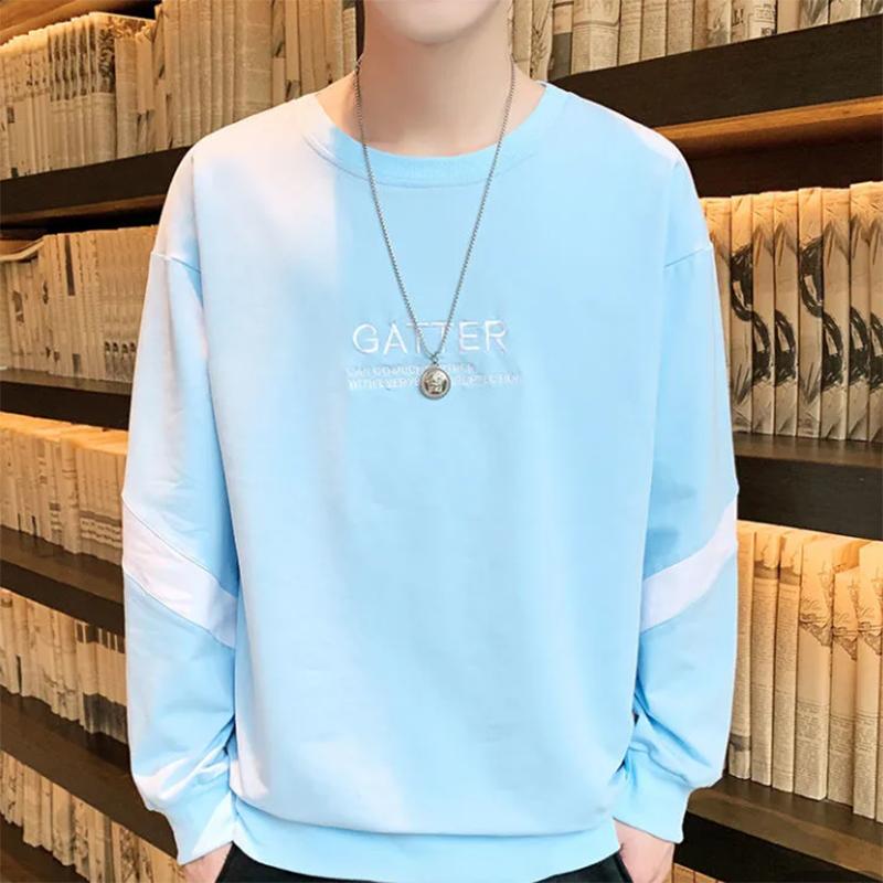 Men's Sweater Autumn Long-sleeved Sweatshirts Loose Korean Style Trendy Handsome Bottoming Autumn Clothes