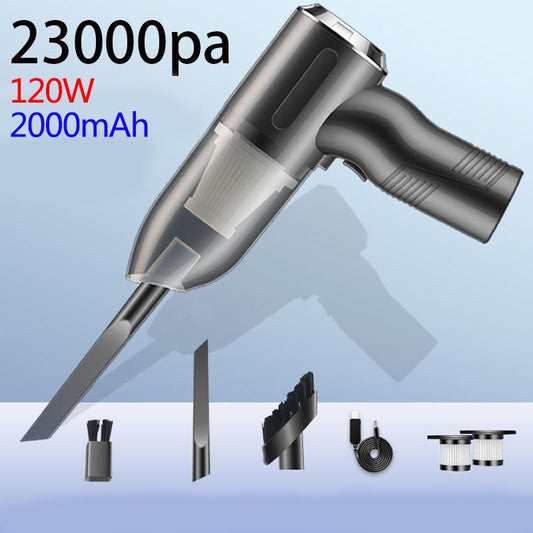 23000Pa Home Car Dual Purpose Vacuum Cleaner High Power Wet & Dry Cleaner Portable Handheld Vacuum Cleaner