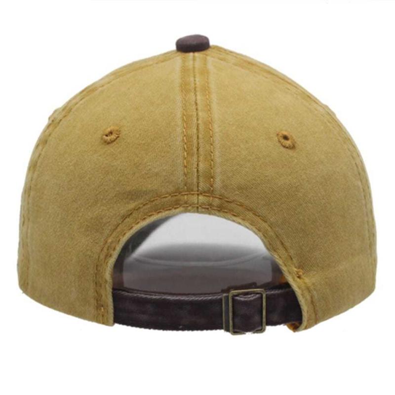 Baseball Cap Men's Washed and Old Color Cloth Splice Peaked Cap Women's Hat Spring Autumn Summer Hat Casual Outdoor Sun Hat
