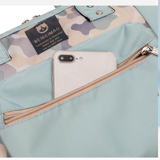 Mother Baby Portable Small Mother Bag Multifunctional Large Capacity Double Shoulder Diagonal Span Light Mini Mother Bag