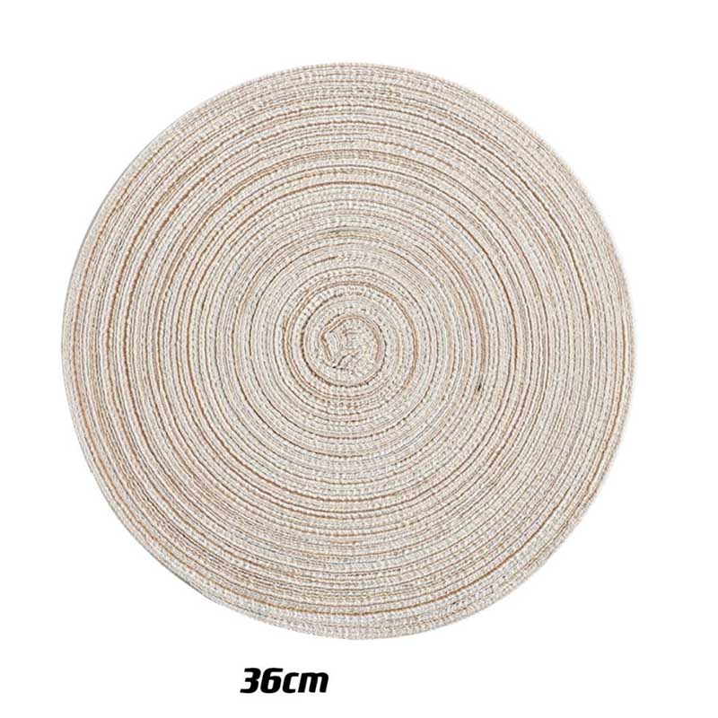 4pcs Nordic Table Insulation Mat Anti-scalding Mat Home Table Mat Table Cloth Mat