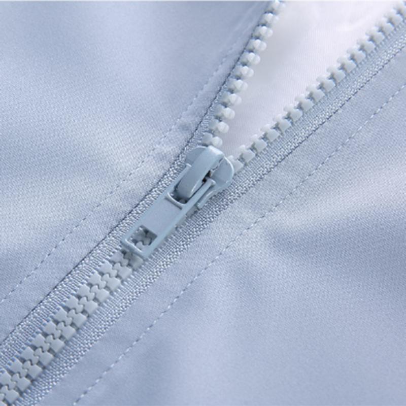 Spring and Autumn Student Casual Zipper Sportswear Suit Girls with Hood Loose Windbreaker Jacket Two-piece Sportswear