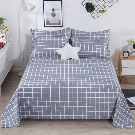 Bed Linen Single 100% Skin-friendly Double Single Four Seasons General Household Bedroom Bedding