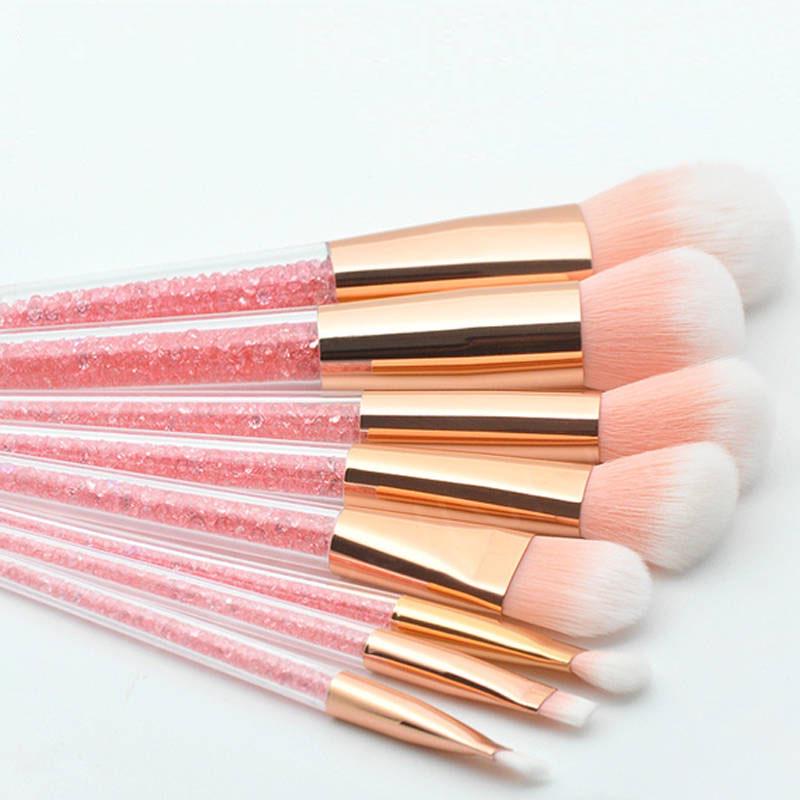 5/7/8Pcs Flash Drill Cosmetic Brush Set Eye Cosmetic Brushing Beauty Tools