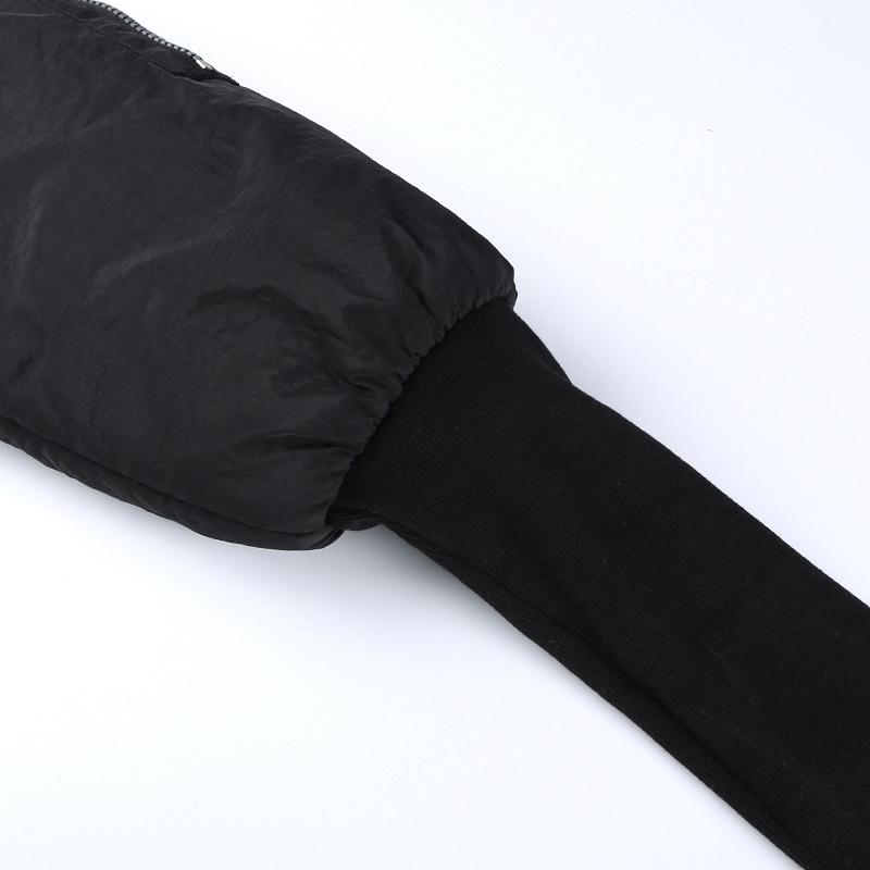 Winter Jackets for Women 2021 Fall Winter New Fashion Short Slim Parkas Motorcycle Biker Coat Ladies Black Gothic Ins Down Jacket