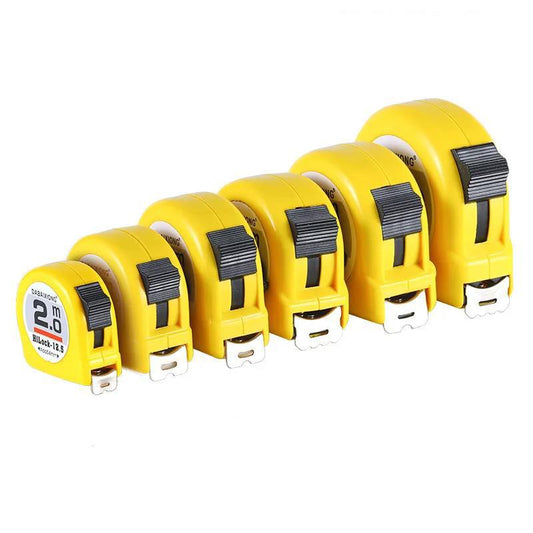 1/5pcs Stainless Steel Tape Measure Self-locking High Precision Measuring Rule 3/5/7.5/10m Mini Tape Measure