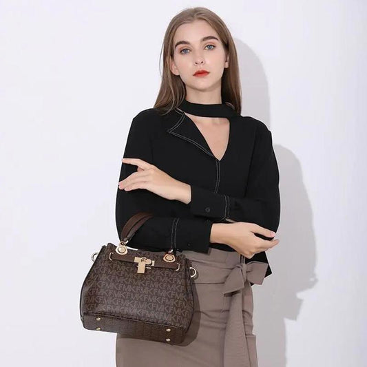 Women's Leather Bags Casual Fashion Trends All-match Women's Bags Shoulder Messenger Handbags