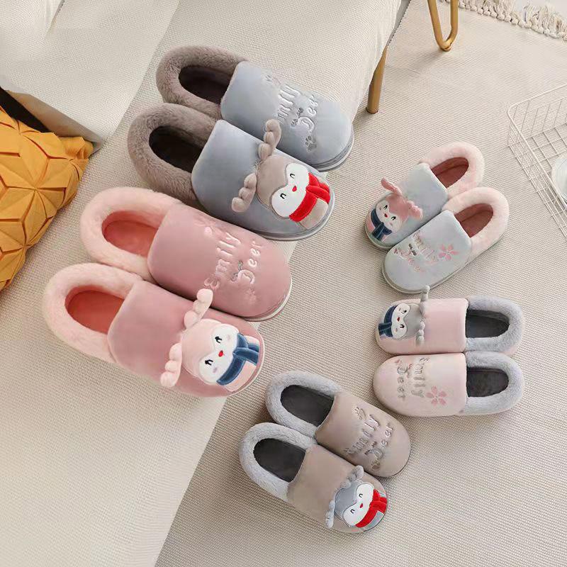 Winter Woman Slippers Non Slip Plush Slippers Soft Home Slippers Warm Indoor Slippers Cute Cartoon Designer Shoes for Women