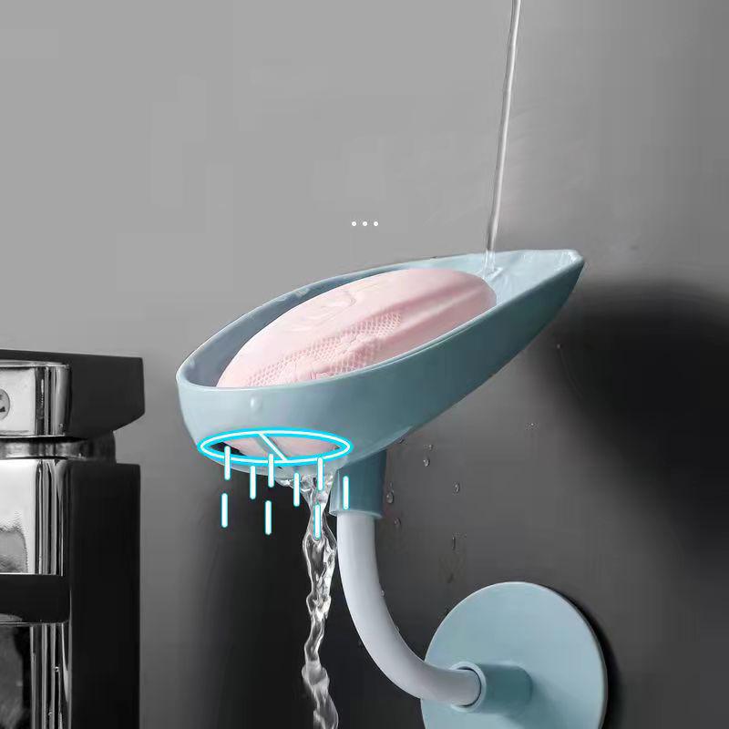 Soap Box Wall Hanging Drain Soap Rack Free Perforation Household Shelf To Put Soap Shelf Bathroom Soap Holder