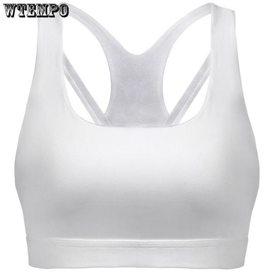 Plus Size XL Front Zipper Yoga Shirt,7Colors Wirefree Padded Push Up Sports Bra,Breathable Fitness