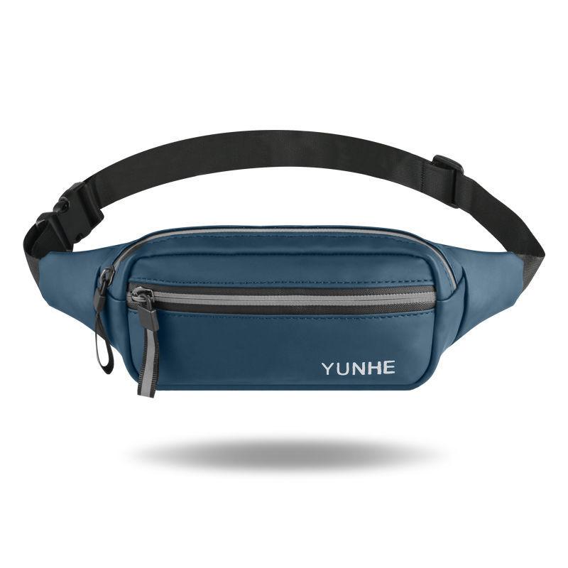 Sports Waist Bag Unisex Multifunctional Mobile Phone Bag Zipper Waterproof Marathon Running Bag for Outdoor Travel